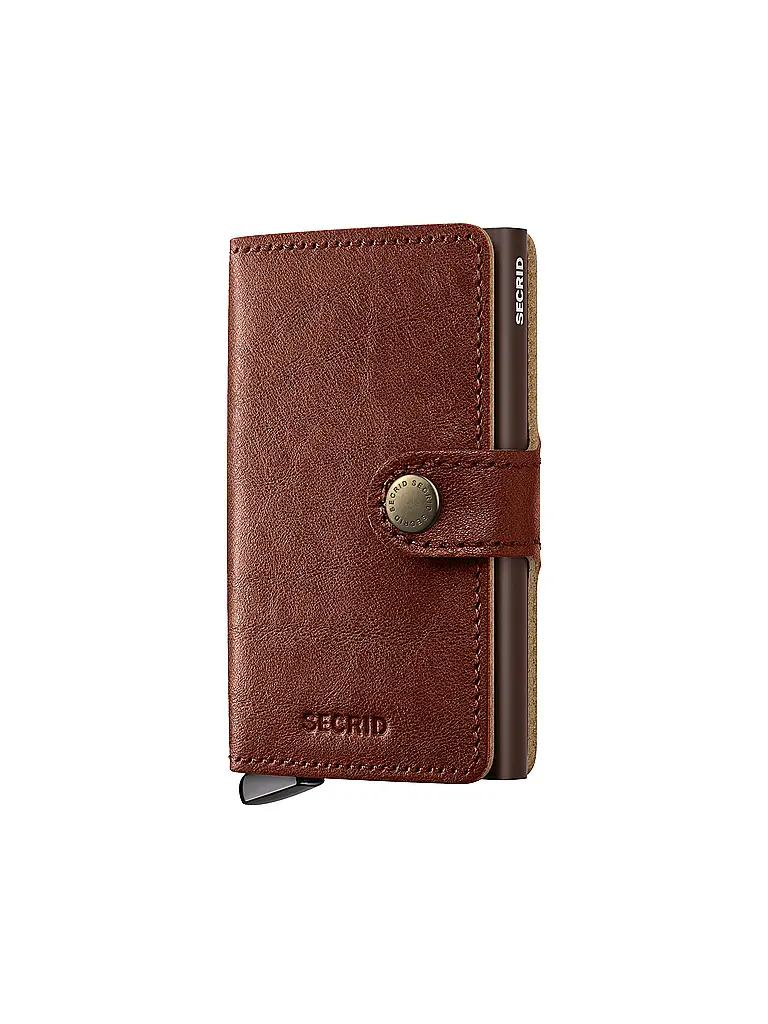 SECRID | Portafoglio PREMIUM MINIWALLET Whisky | Marrone