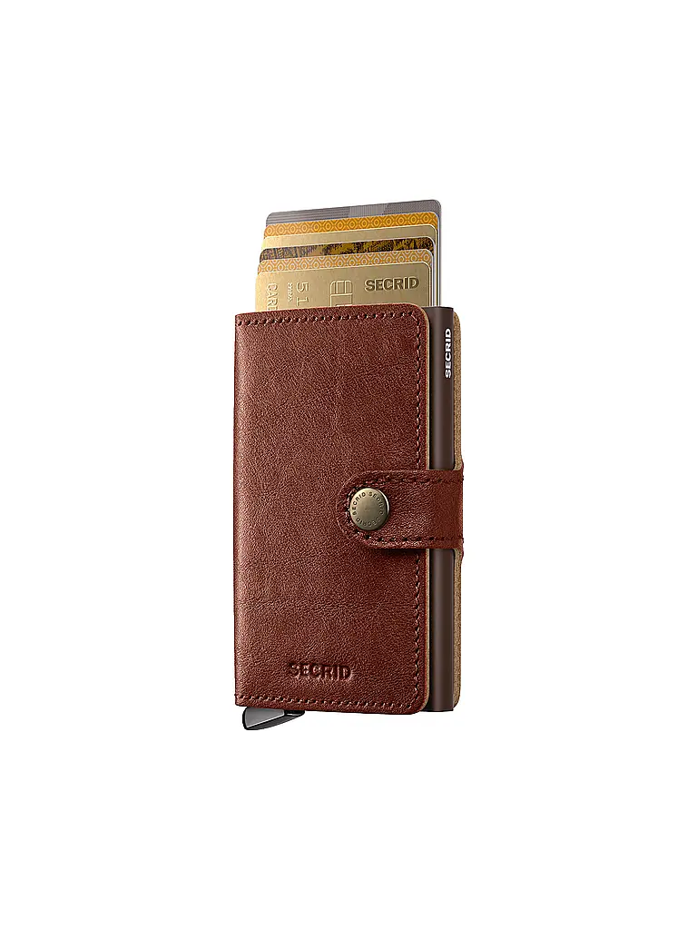 SECRID | Portafoglio PREMIUM MINIWALLET Whisky | 