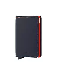 SECRID | Portafoglio - Slimwallet MATTE Mini truffel | Blu scuro