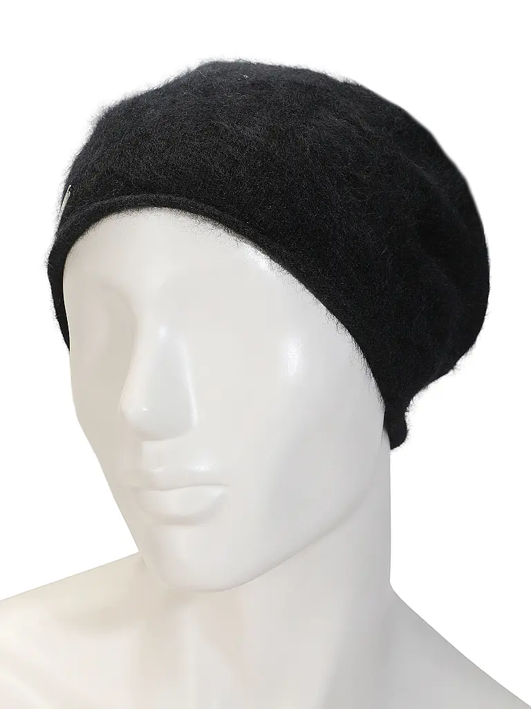 SEEBERGER | Berretto - Cuffia in cashmere | Nero