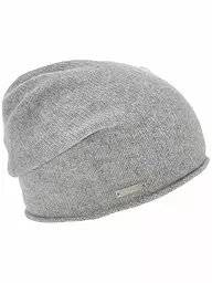 SEEBERGER | Kaschmir Mütze - Haube | Grigio
