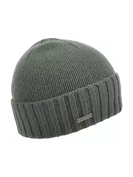 SEEBERGER | Berretto in cashmere - Cuffia | Verde scuro