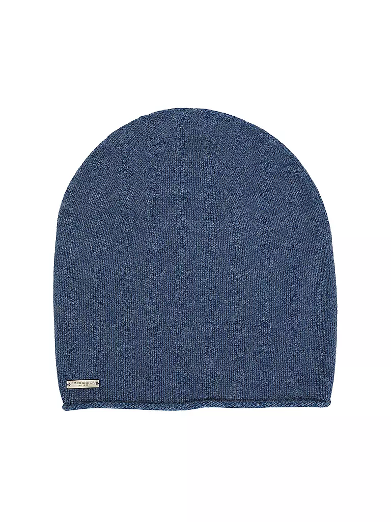 SEEBERGER | Berretto in cashmere - Cuffia | Blu