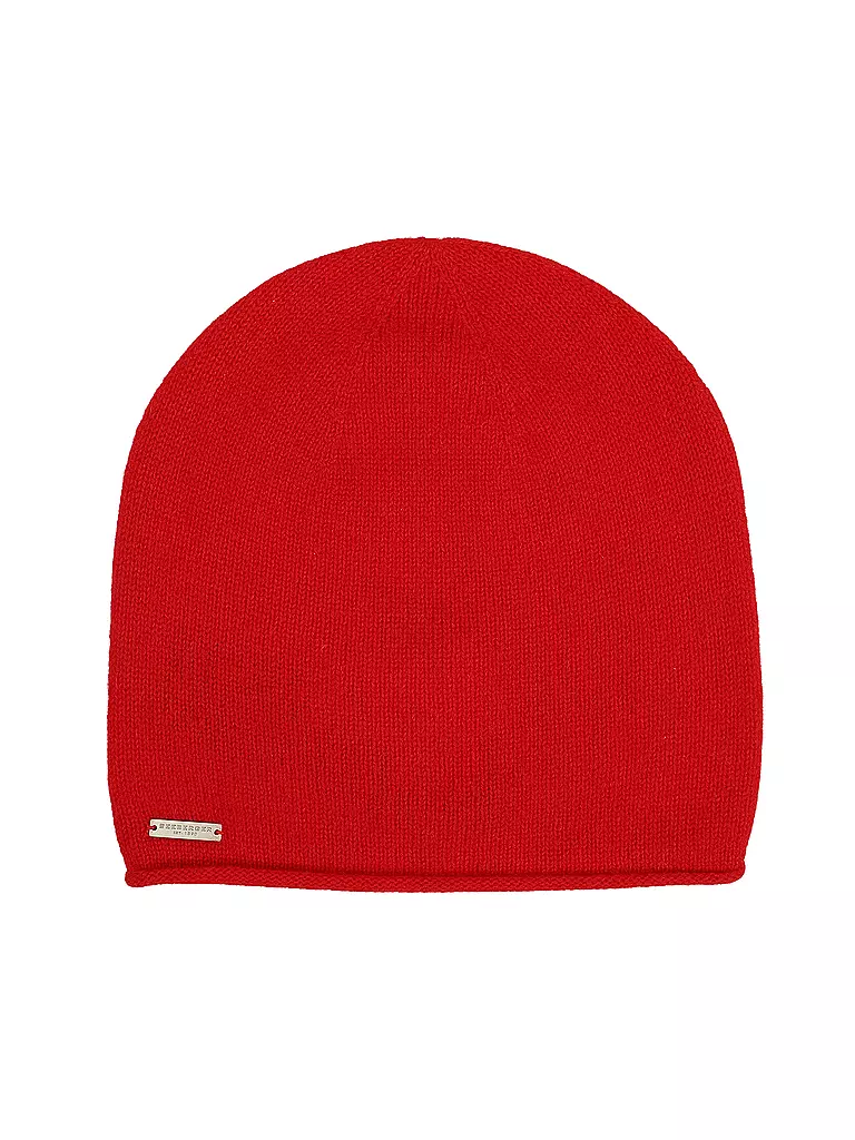 SEEBERGER | Berretto in cashmere - Cuffia | Rosso