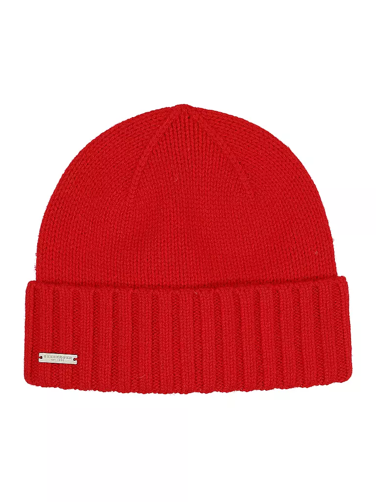 SEEBERGER | Berretto in cashmere - Cuffia | Rosso