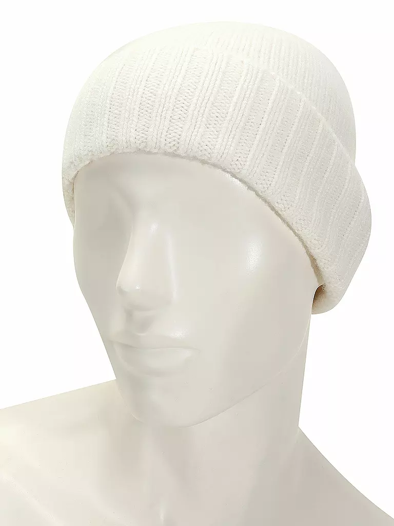 SEEBERGER | Berretto in cashmere - Cuffia | Crema