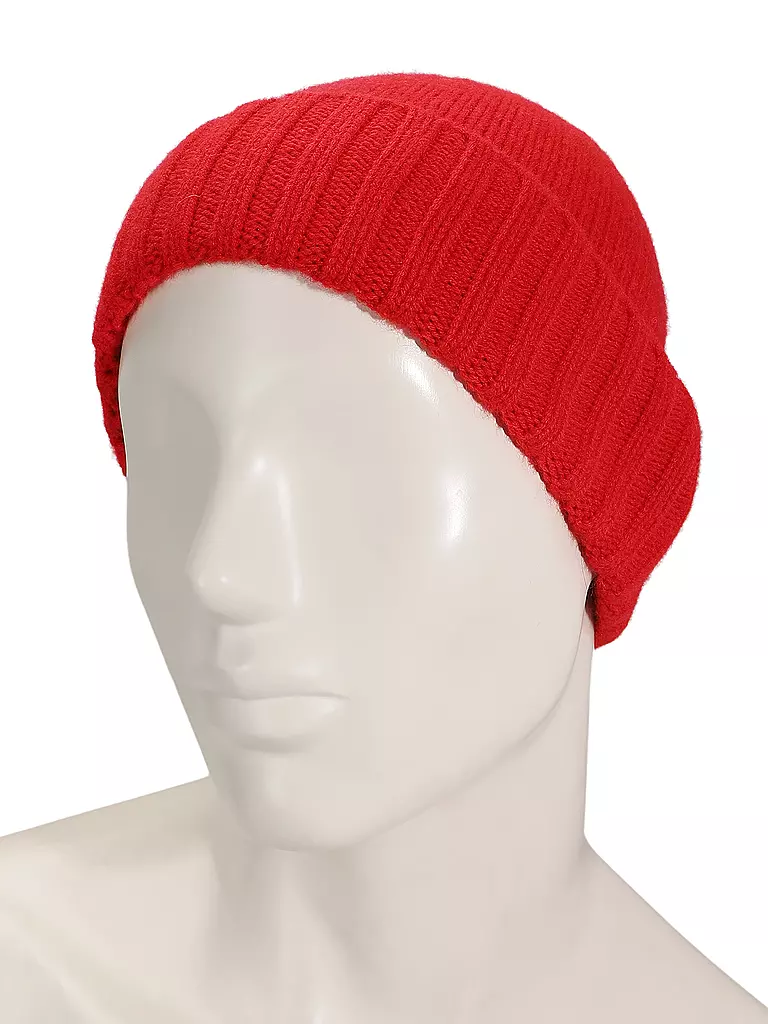 SEEBERGER | Berretto in cashmere - Cuffia | Rosso