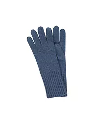SEEBERGER | Guanti in cashmere | Blu