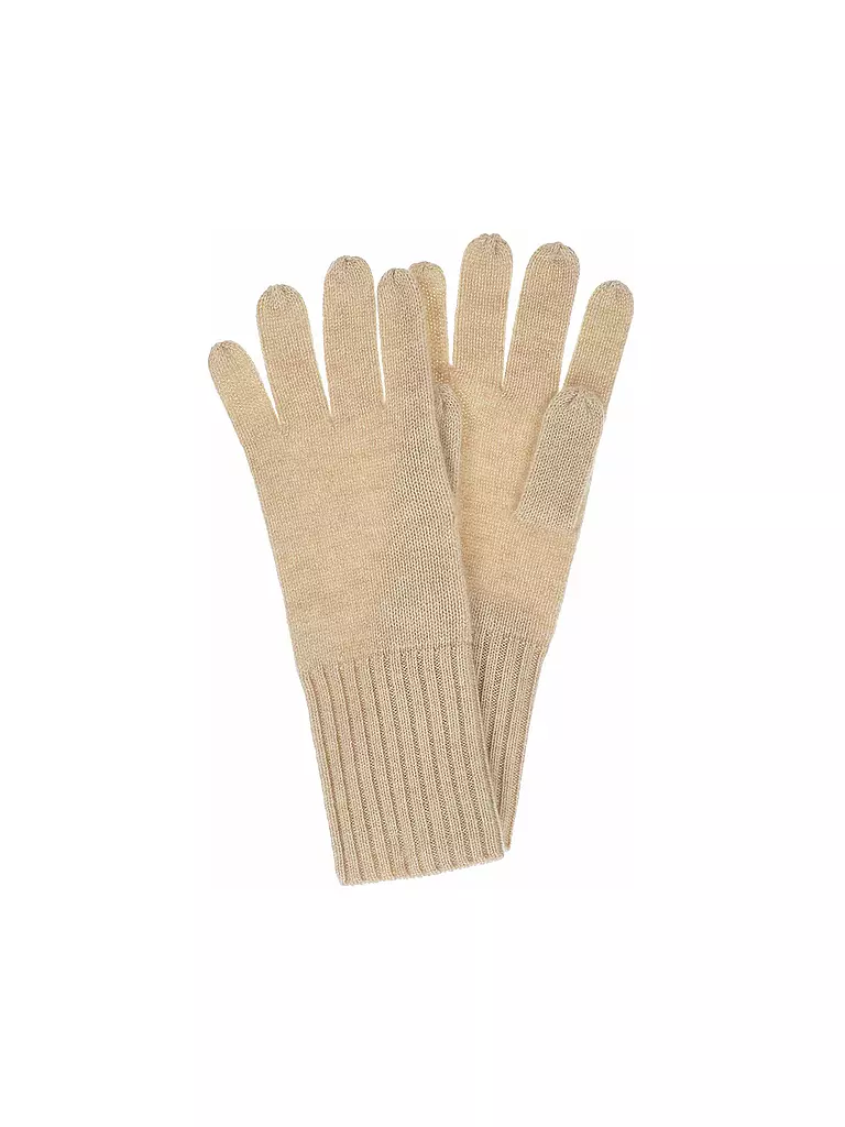 SEEBERGER | Guanti in cashmere | Beige