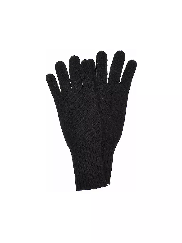 SEEBERGER | Guanti in cashmere | Nero