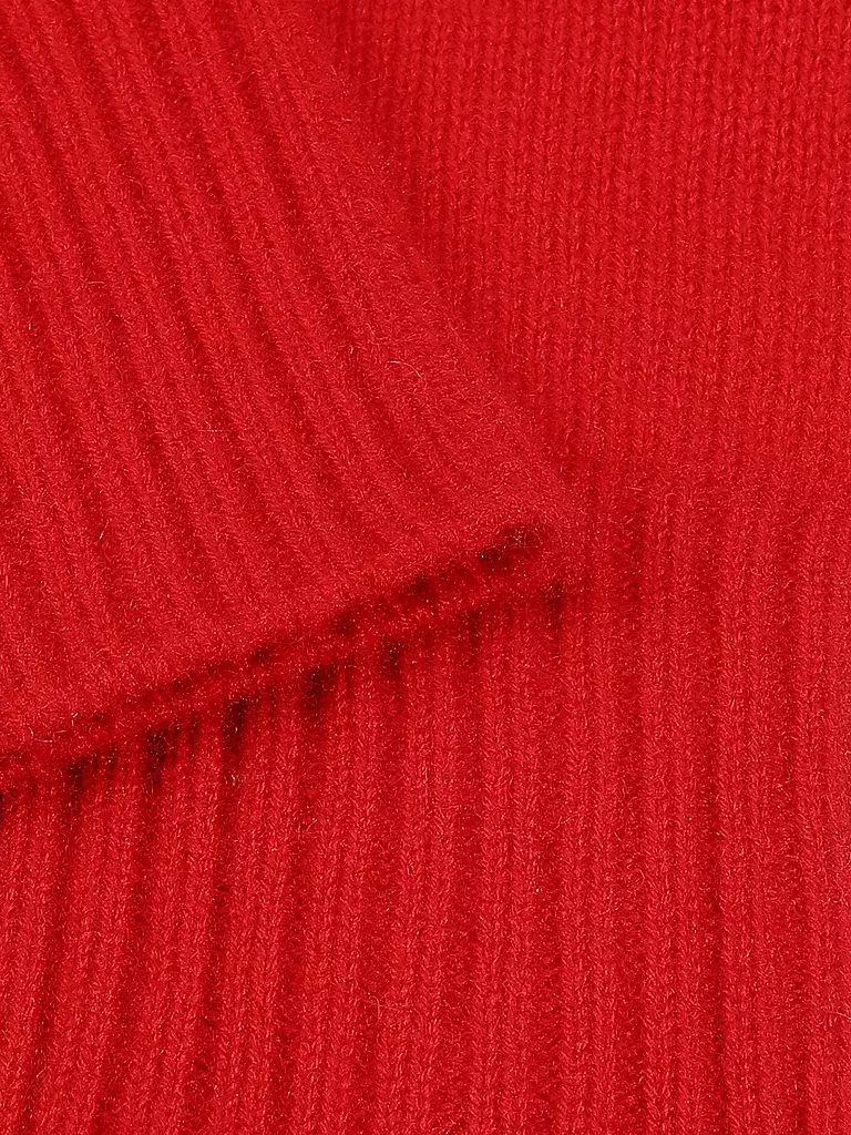 SEEBERGER | Guanti in cashmere | Rosso