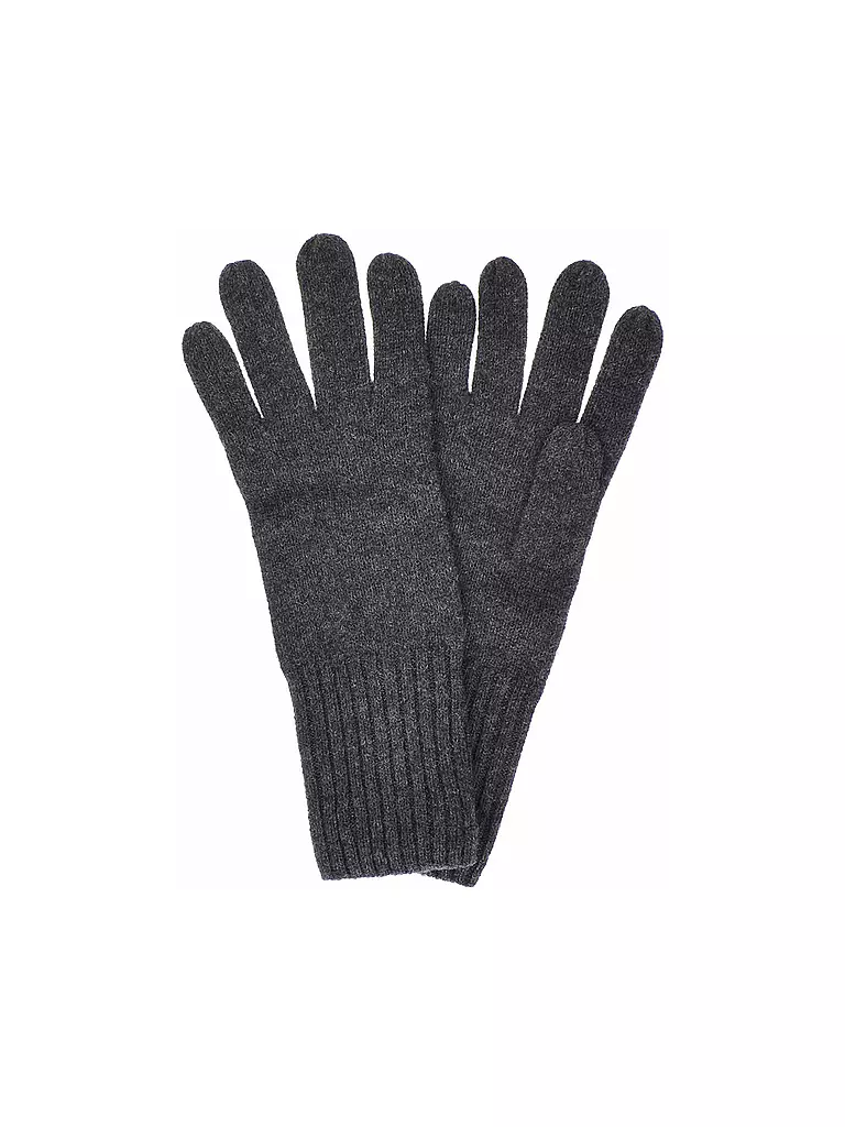 SEEBERGER | Kaschmir Handschuhe | Grigio