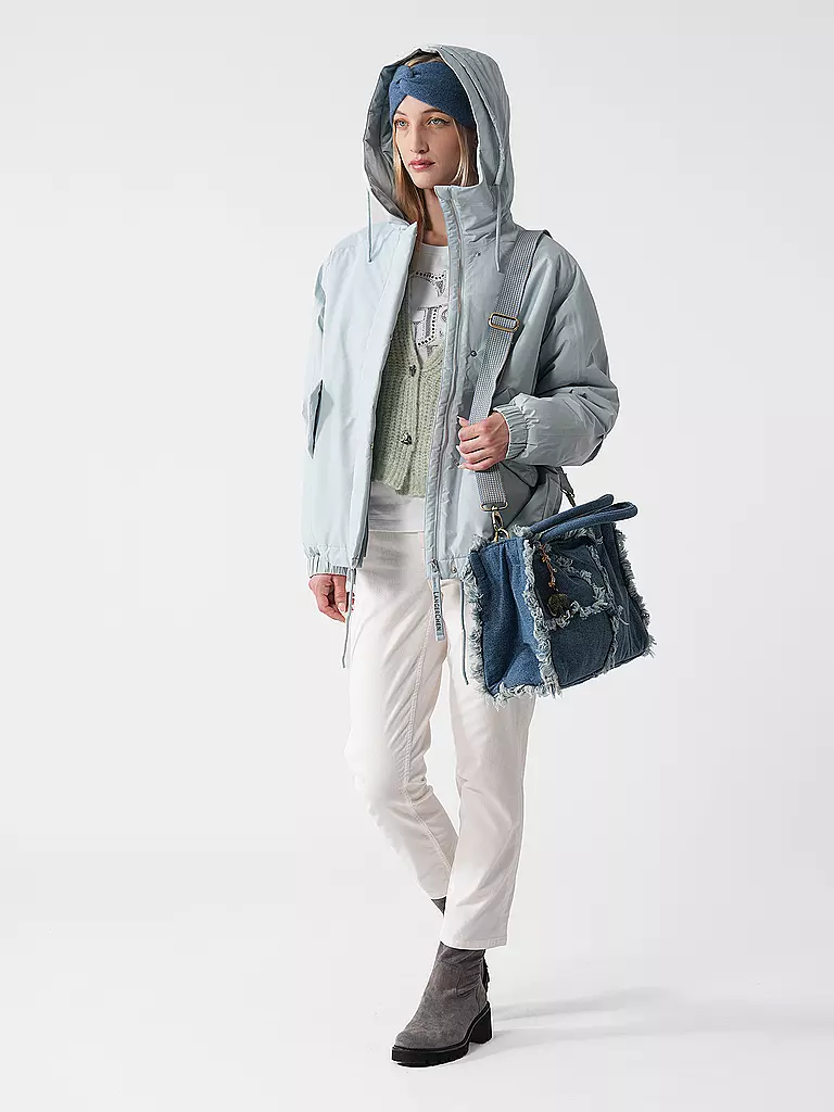 SEEBERGER | Stirnband in cashmere | Blu