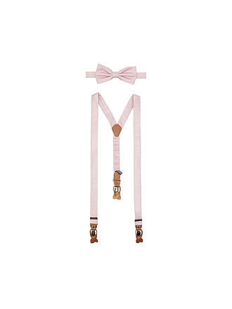 SEIDENFALTER | Set di bretelle con papillon e clip a bottone