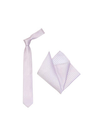 SEIDENFALTER | Set cravatta con fazzoletto da taschino