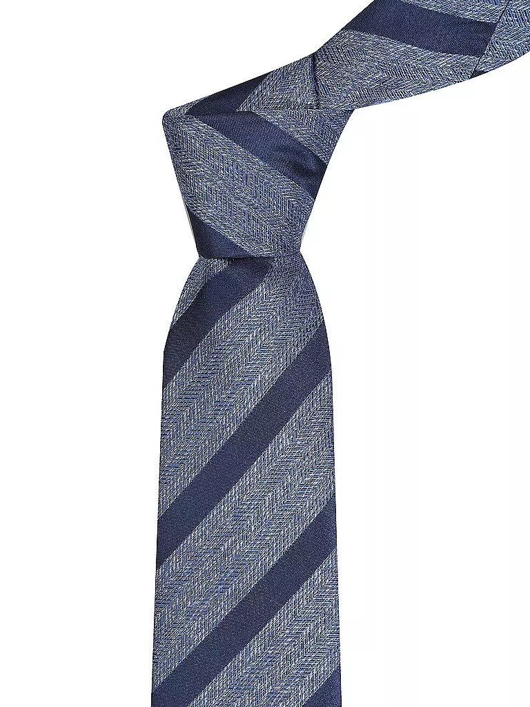 SEIDENFALTER | Cravatta BIELLA | Blu scuro