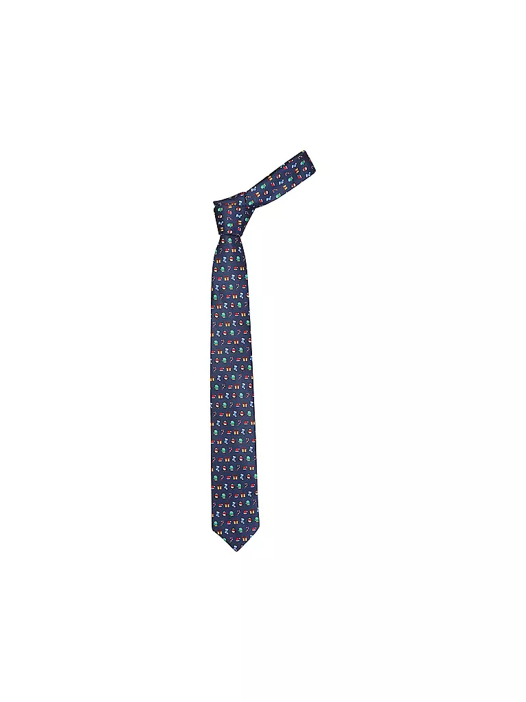 SEIDENFALTER | Cravatta PRINCE BOWTIE | Blu scuro