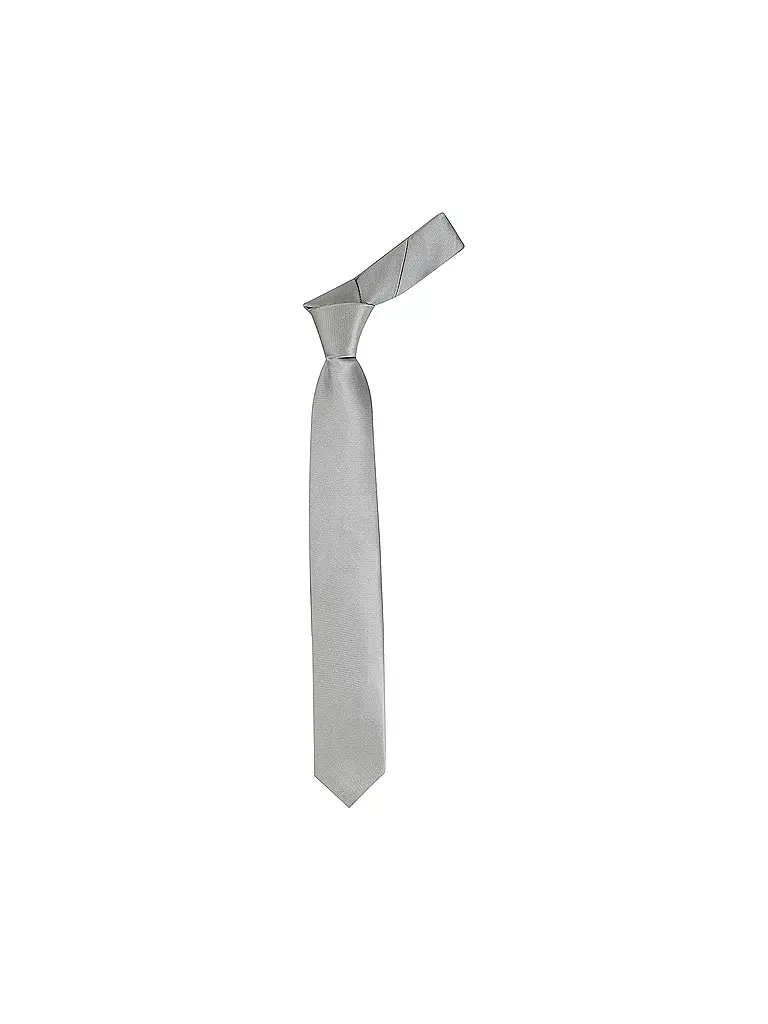 SEIDENFALTER | Cravatta | Grigio chiaro