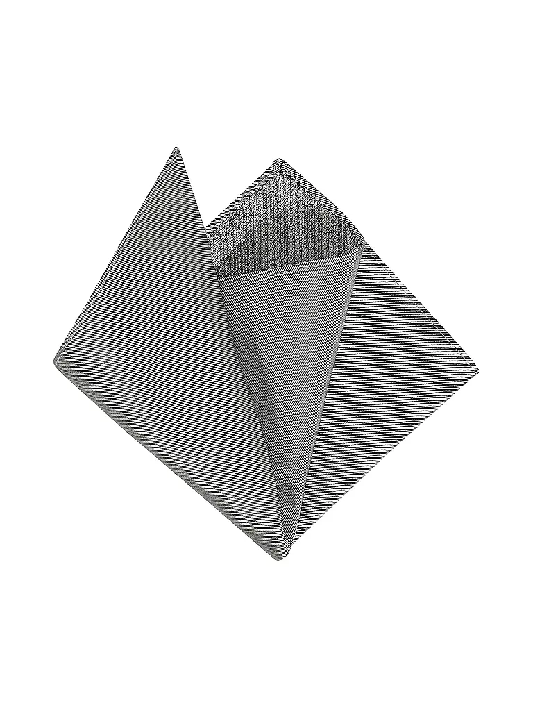 SEIDENFALTER | Fazzoletto da taschino | Grigio