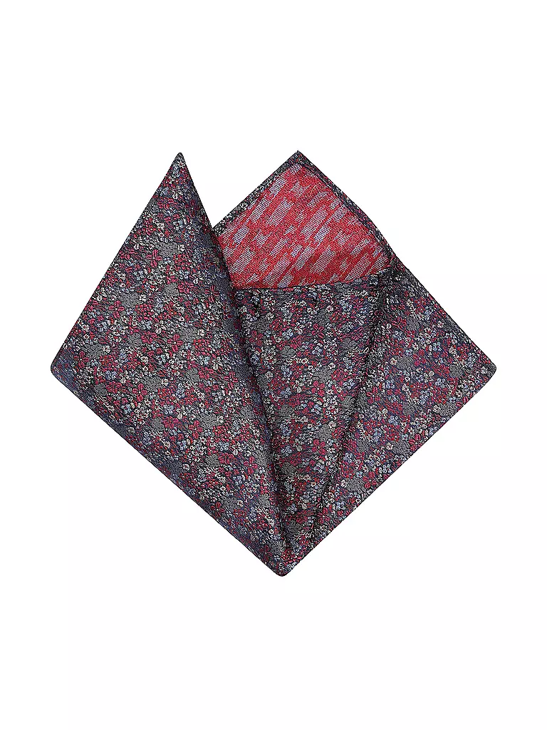 SEIDENFALTER | Fazzoletto da taschino | Rosso scuro