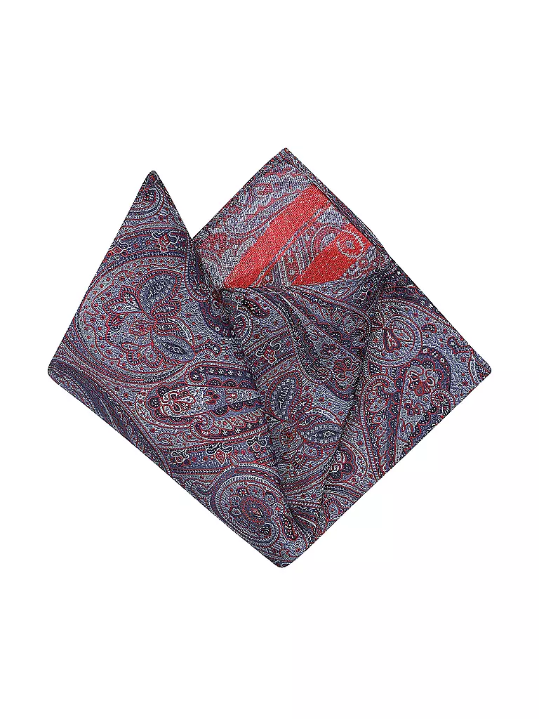 SEIDENFALTER | Fazzoletto da taschino | Rosso scuro