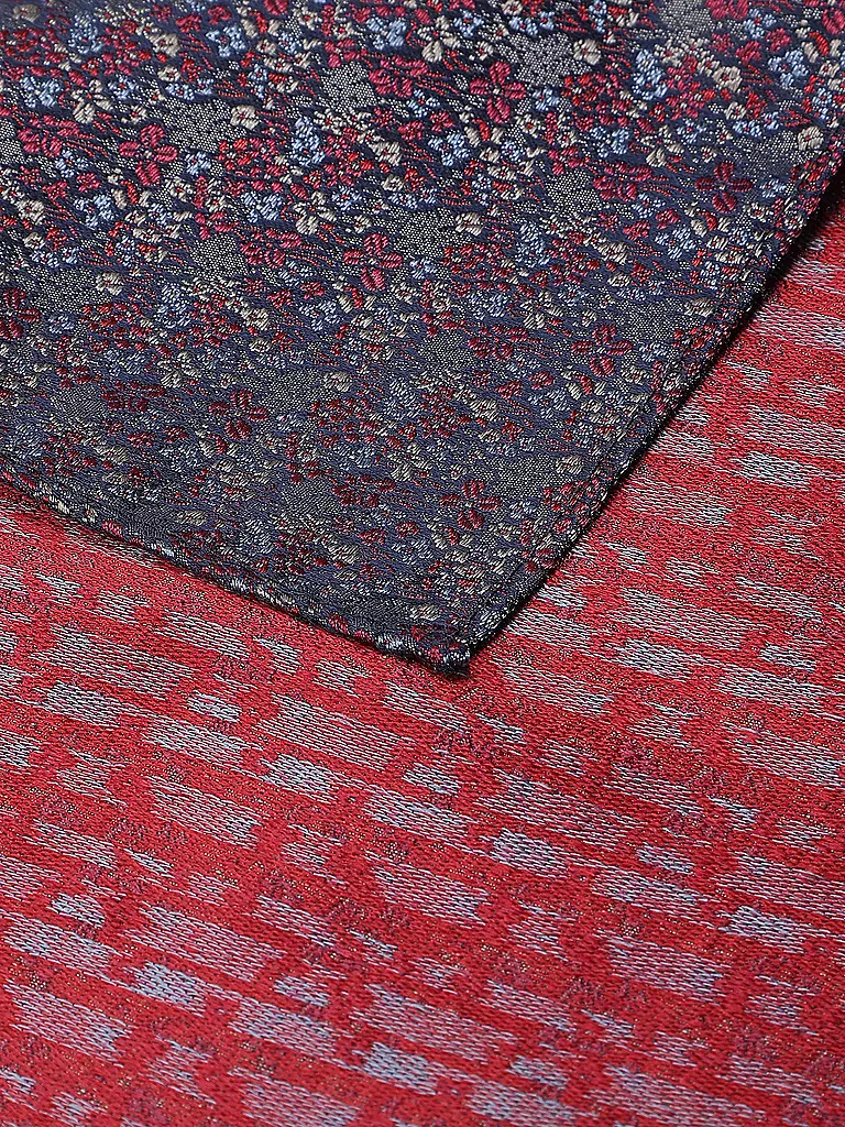 SEIDENFALTER | Fazzoletto da taschino | Rosso scuro