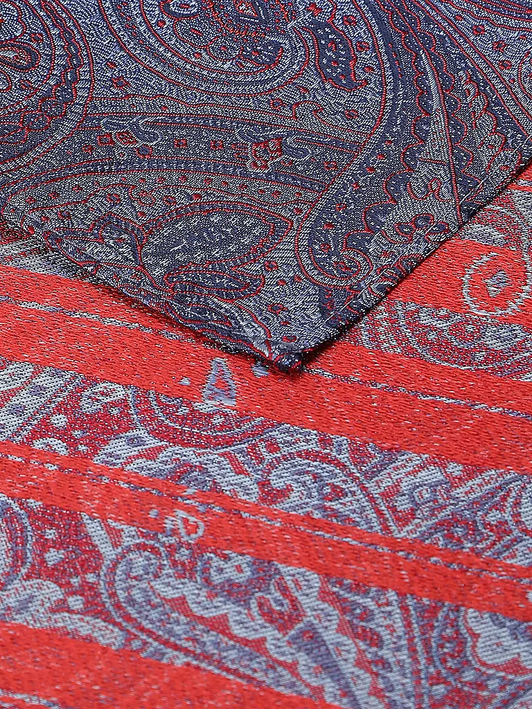 SEIDENFALTER | Fazzoletto da taschino | Rosso scuro