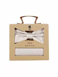 SEIDENFALTER | Geschenkset - Fliege und Stecktuch  | Crema