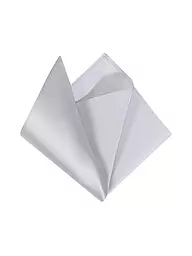 SEIDENFALTER | Fazzoletto da taschino | Grigio chiaro