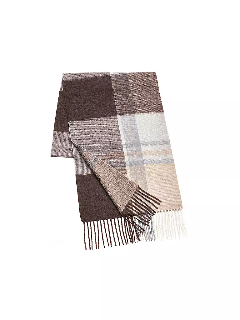 SEIDENFALTER | Sciarpa in cashmere | Marrone