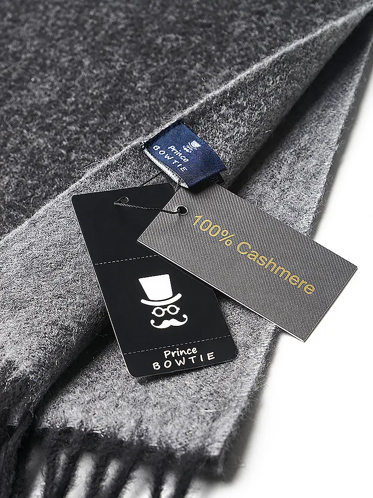 SEIDENFALTER | Sciarpa in cashmere | Grigio