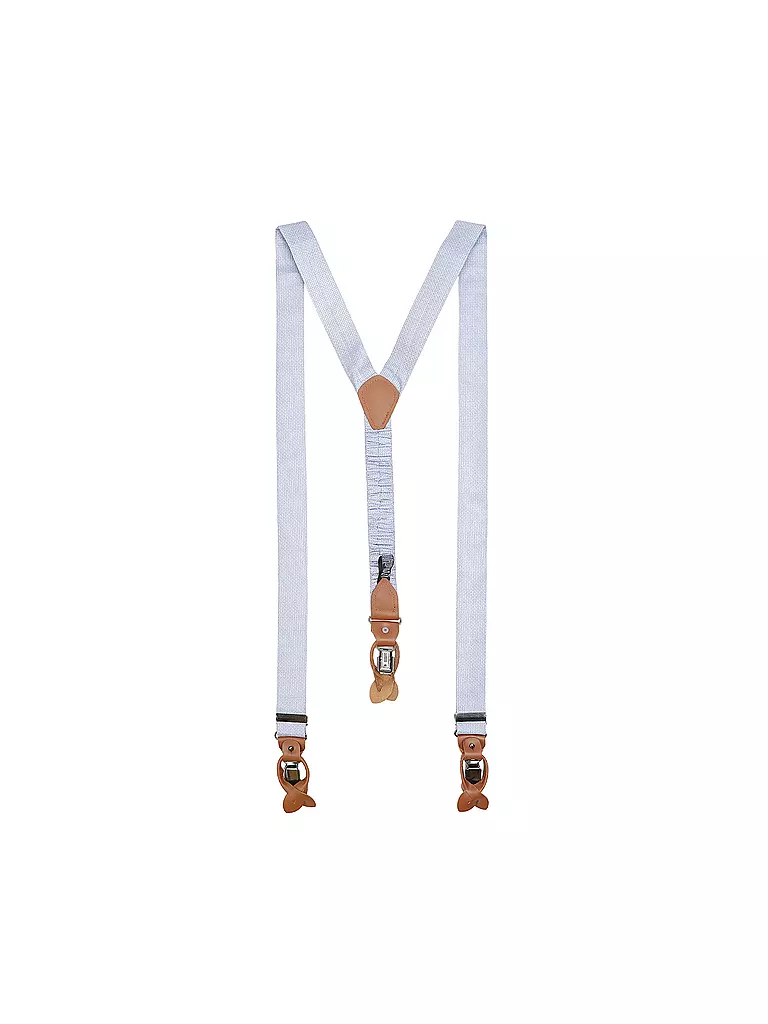 SEIDENFALTER | Set di bretelle con papillon e clip a bottone | 