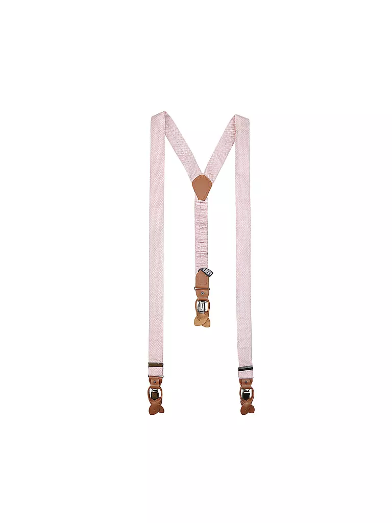 SEIDENFALTER | Set di bretelle con papillon e clip a bottone | 