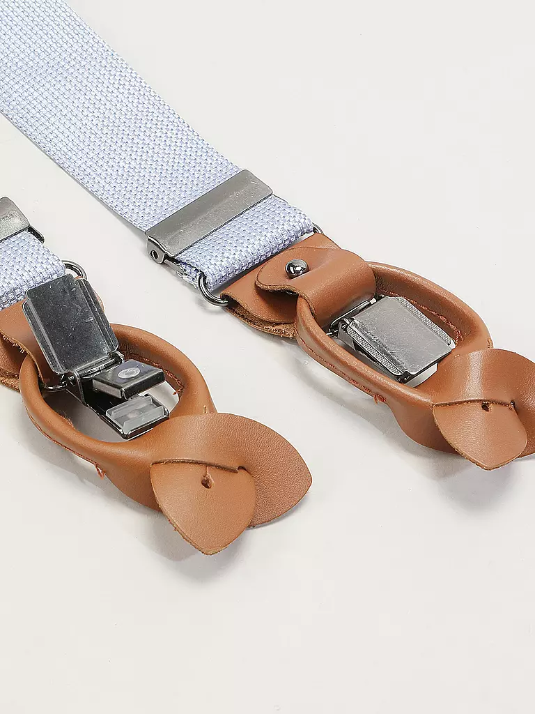 SEIDENFALTER | Set di bretelle con papillon e clip a bottone | 