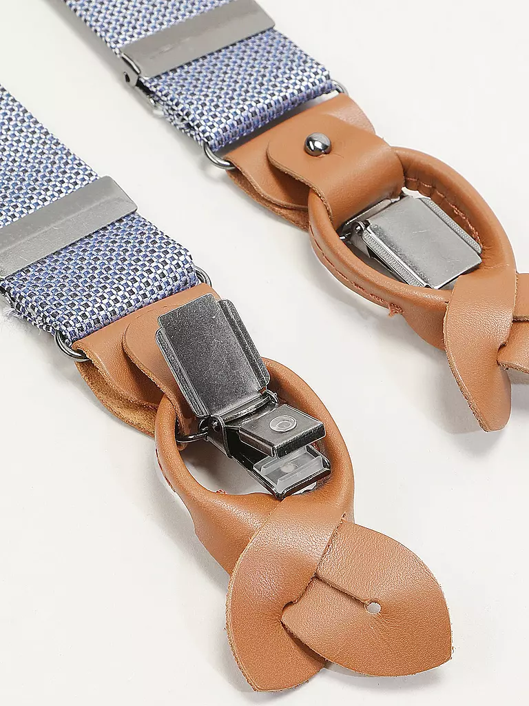SEIDENFALTER | Set di bretelle con papillon e clip a bottone | 