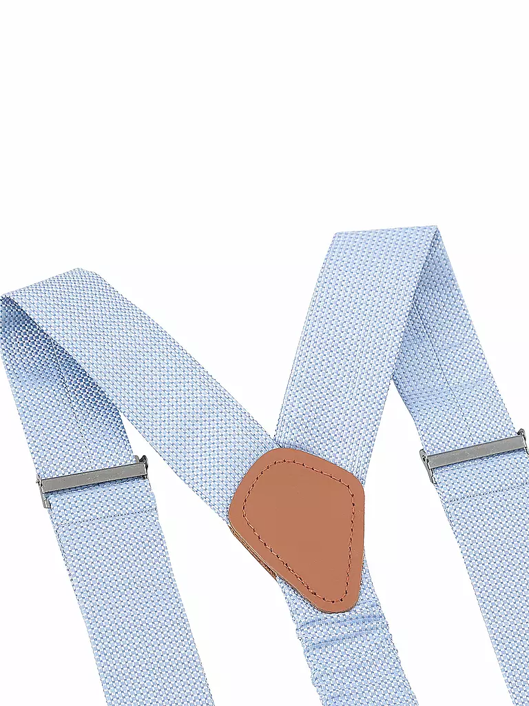 SEIDENFALTER | Set di bretelle con papillon e clip a bottone | 