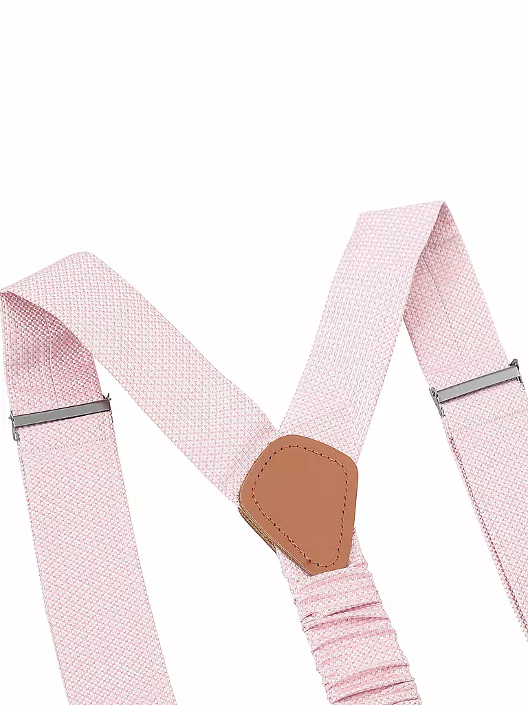 SEIDENFALTER | Set di bretelle con papillon e clip a bottone | 