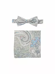 SEIDENFALTER | Set papillon e fazzoletto da taschino PRINCE BOWTIE | Verde