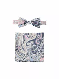SEIDENFALTER | Set papillon e fazzoletto da taschino PRINCE BOWTIE | Blu scuro