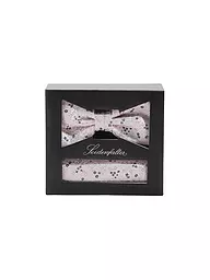SEIDENFALTER | Set cravatta a farfalla e fazzoletto da taschino | Rosa