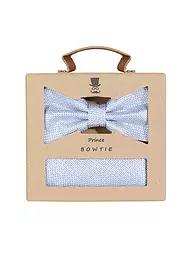 SEIDENFALTER | Set regalo - Papillon e fazzoletto da taschino | Blu chiaro