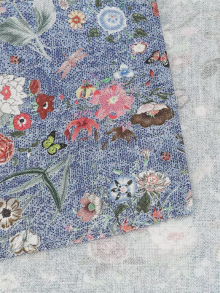 SEIDENFALTER | Stecktuch PRINCE BOWTIE | Blu