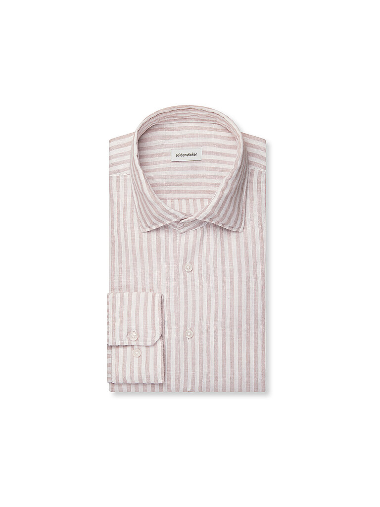 Camicia di lino beige 43