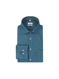 SEIDENSTICKER | Camicia business | Petrolio