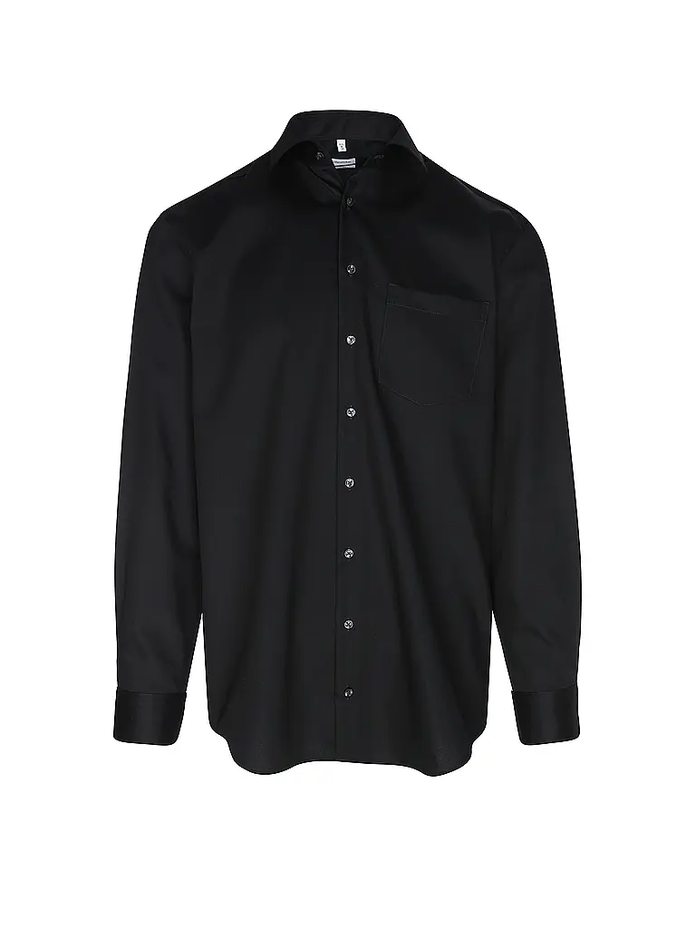 SEIDENSTICKER | Camicia business comfort fit | Nero