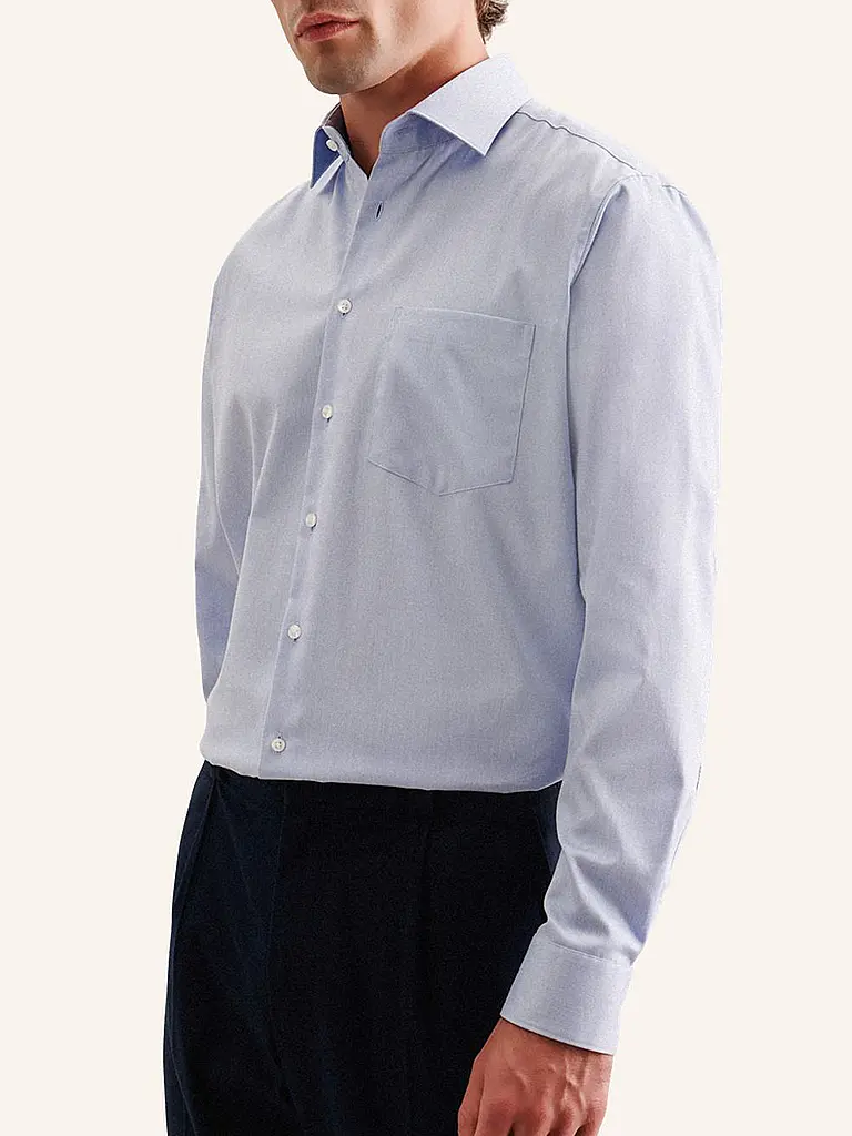 SEIDENSTICKER | Camicia business comfort fit | Blu chiaro