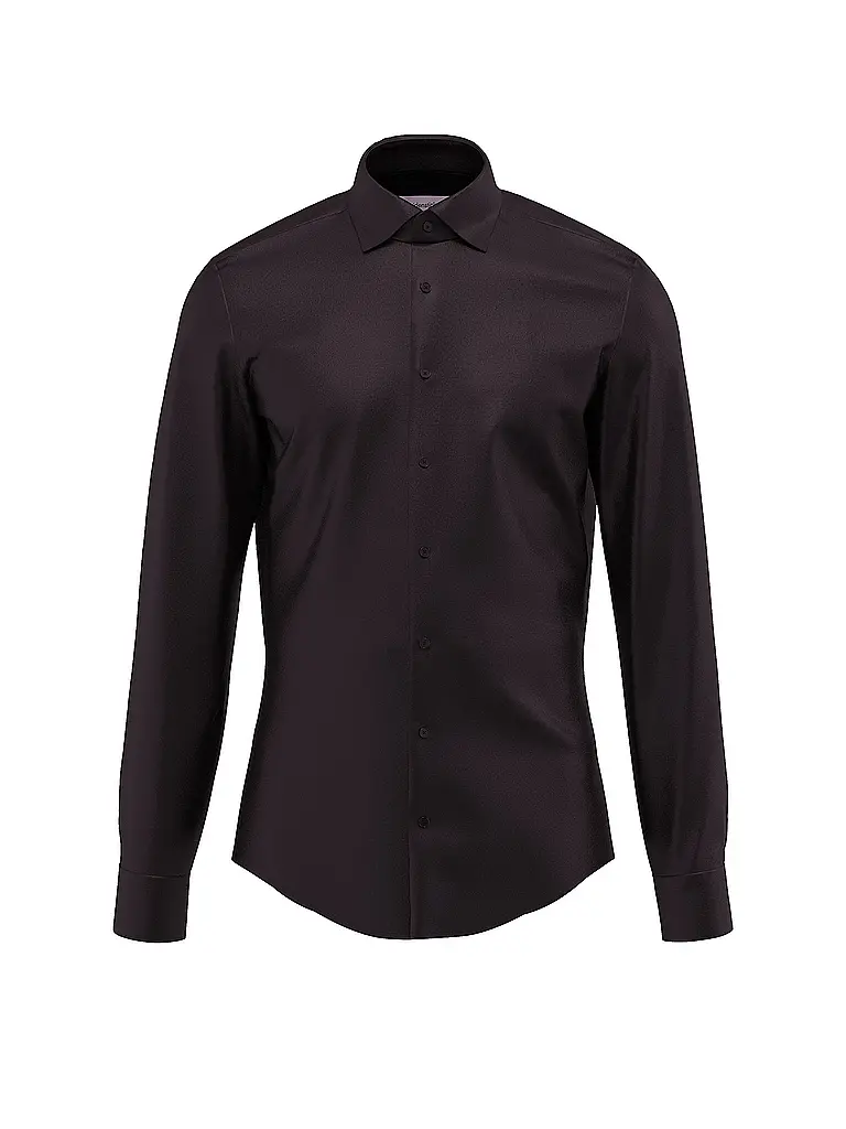 SEIDENSTICKER | Camicia business slim fit | Nero