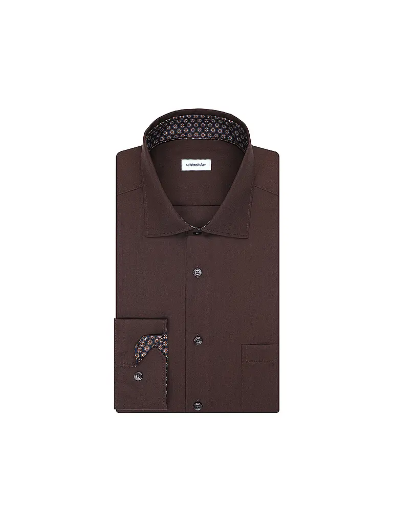 SEIDENSTICKER | Camicia business | Marrone