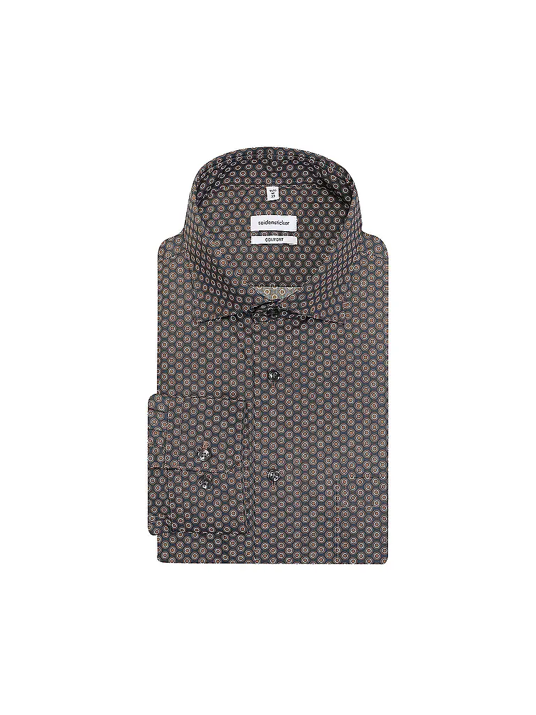 SEIDENSTICKER | Camicia Regular Fit | Marrone