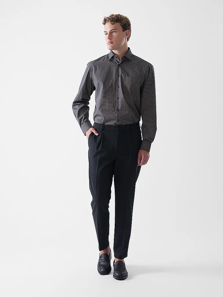 SEIDENSTICKER | Camicia Regular Fit | Marrone